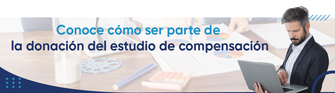 Conoce cómo ser parte de la donación del estudio de compensación